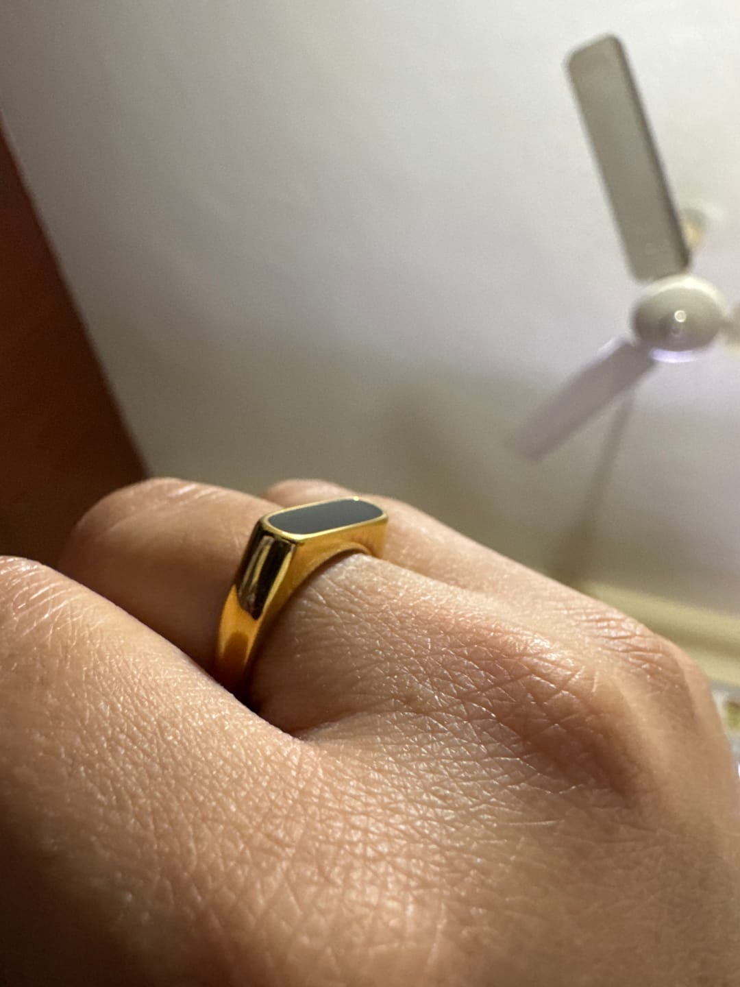Customer photo review of Black Bar Ring