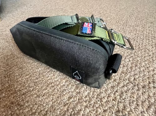 Customer photo review of The W.O.E. X-Pac Strap Pouch