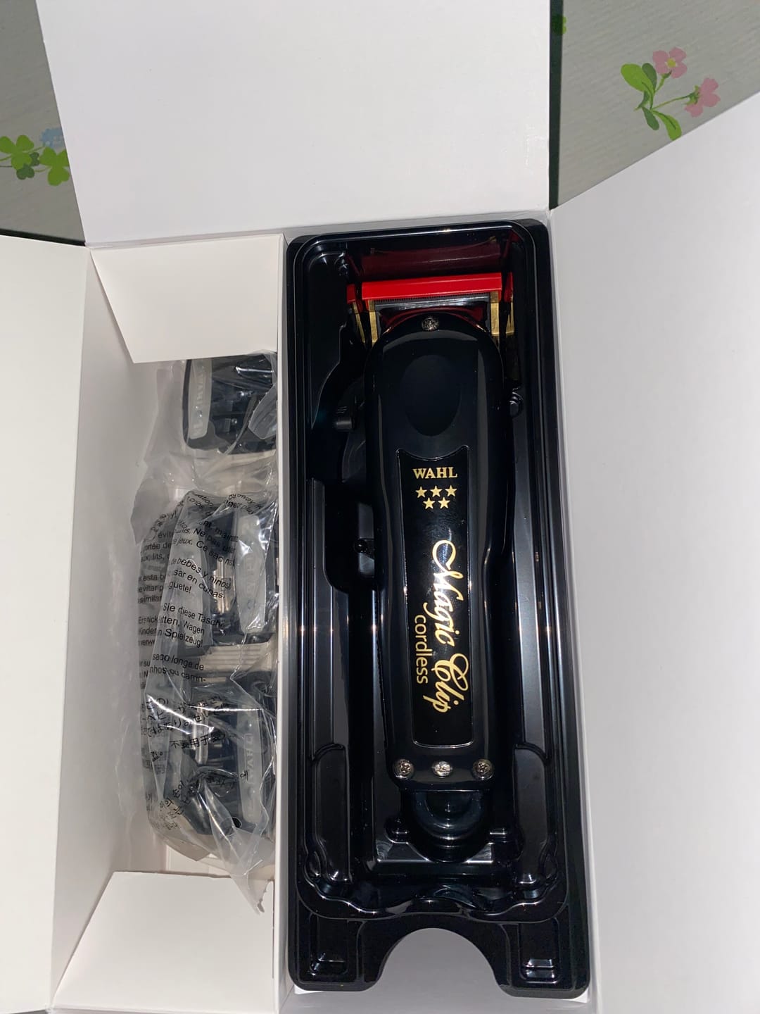 Customer photo review of Wahl  - Cortadora Inalámbrica Magic Clip Black