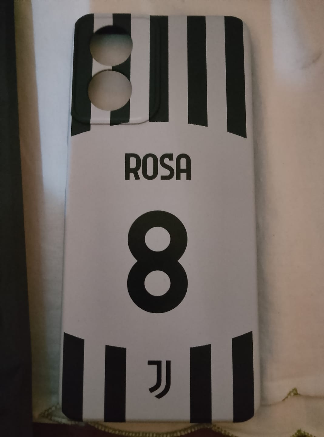 Customer photo review of JUVENTUS - COVER PERSONALIZZABILE