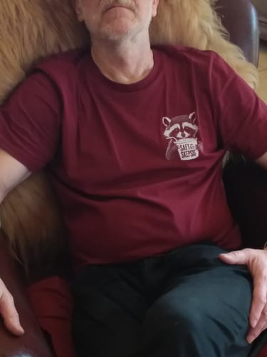Customer photo review of Saft der Skepsis (klein) - Bio Herren Shirt