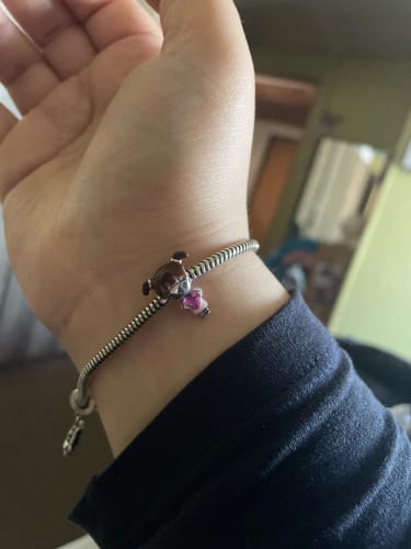 Customer photo review of 925 Sterling Silver Little Girl Charm