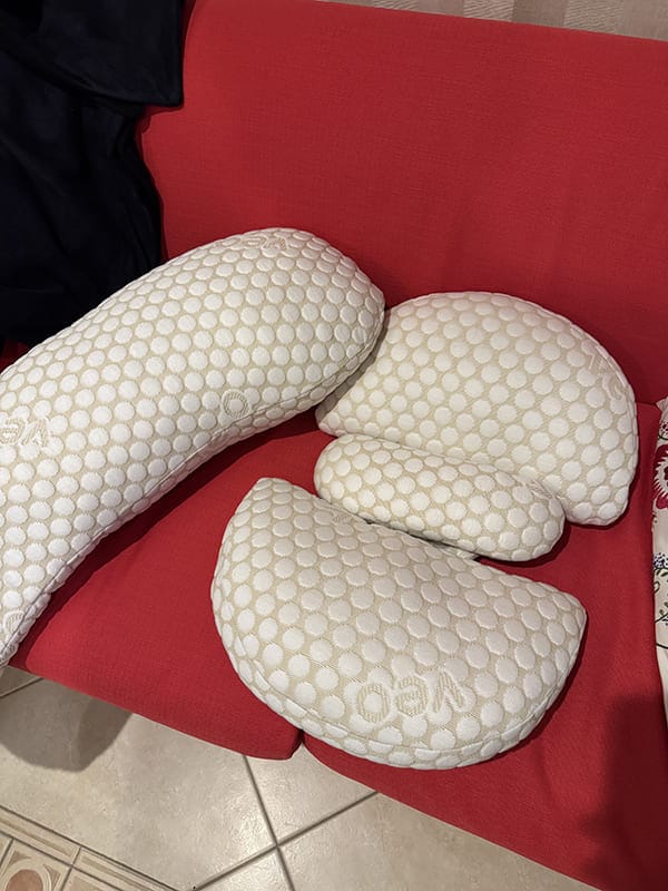 Customer photo review of Veo - Cuscino maternità | Supporto ergonomico per pancia, schiena e gambe (3 in 1)