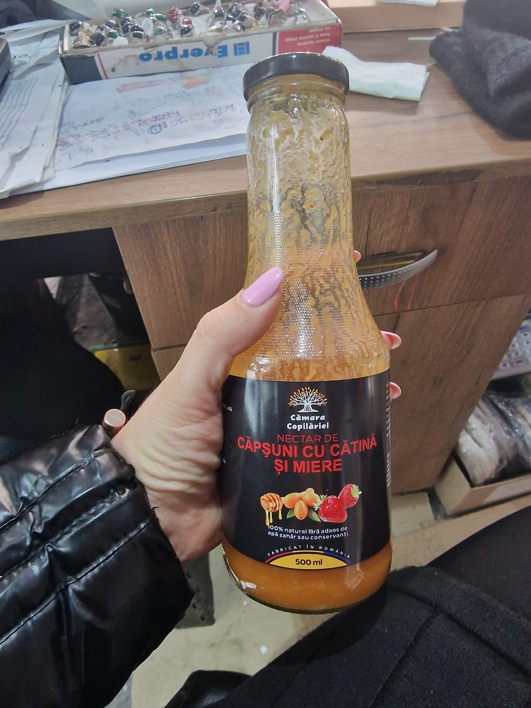 Customer photo review of Nectar de Căpșuni cu Cătină și Miere -  500ml