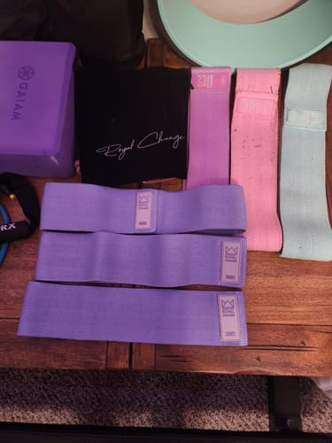 Customer photo review of Royal Change Glute Resistance Bands
