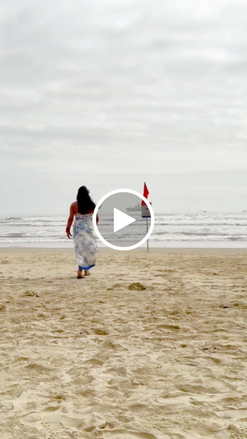 Customer video review of Greece swimsuit with Sarong Skirt