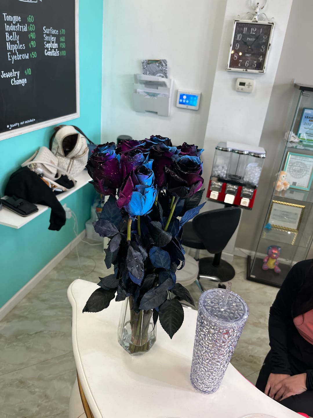 Customer photo review of Starry Galaxy Roses
