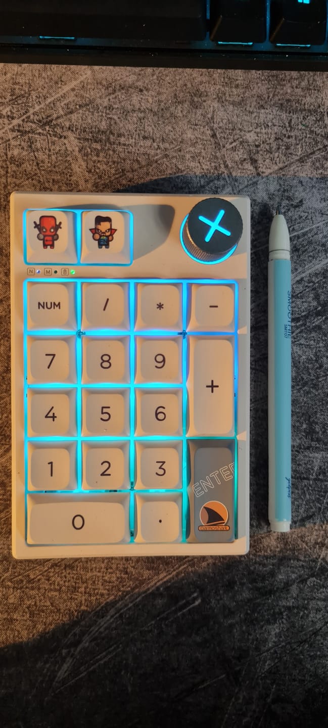 Customer photo review of Darmoshark K3 Pro Numpad