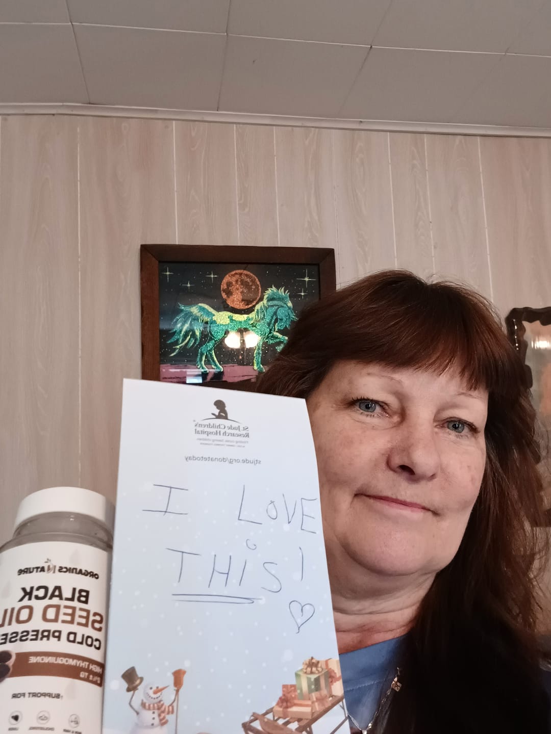 Customer photo review of Black Seed Oil Capsules Cold Pressed