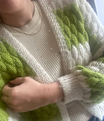 Customer photo review of Breezy Knit Cardigan