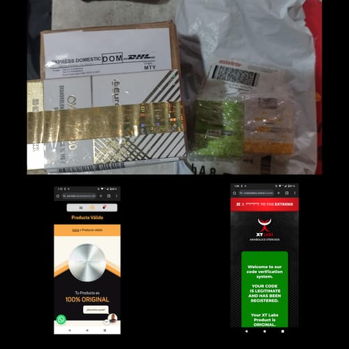 Customer photo review of *Oxandroplex-10 | Oxandrolona (Anavar) 10mg 60 tabletas