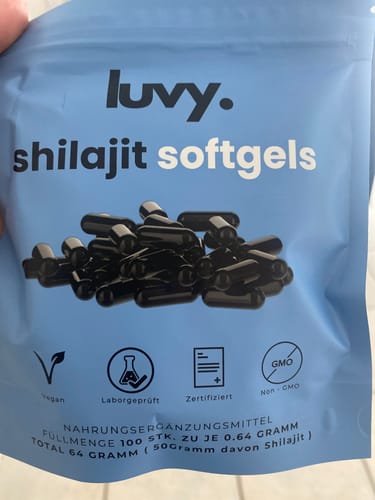 Customer photo review of Shilajit-Softgels