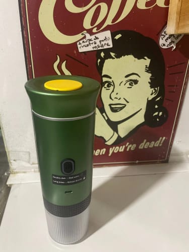 Customer photo review of Caffettiera Portatile - MokaElite