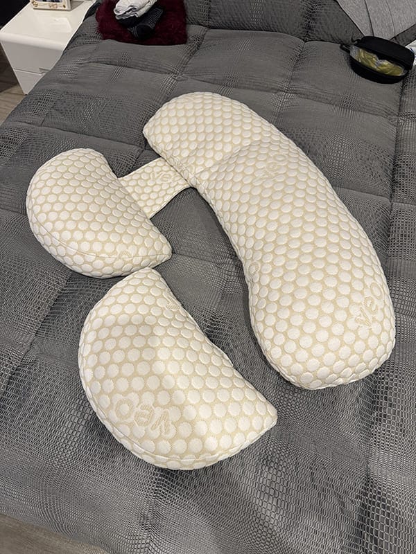 Customer photo review of Veo - Cuscino maternità | Supporto ergonomico per pancia, schiena e gambe (3 in 1)