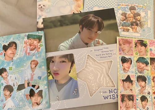 Customer photo review of NCT WISH - SONGBIRD 2ND SINGLE ALBUM LETTER VER