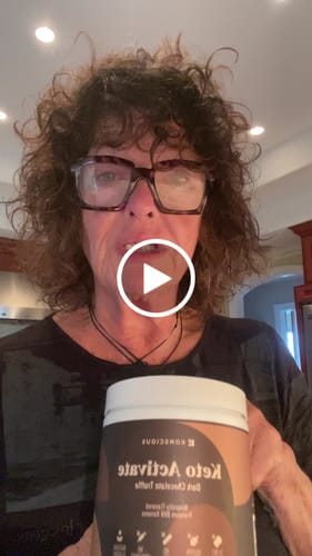 Customer video review of Keto Activate Dark Chocolate Truffle