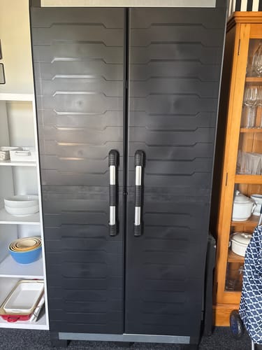 Customer photo review of XL Garage - Tall Cabinet