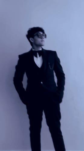 Customer photo review of Blaze X | Black Wayfarer Sunglasses - MG3636