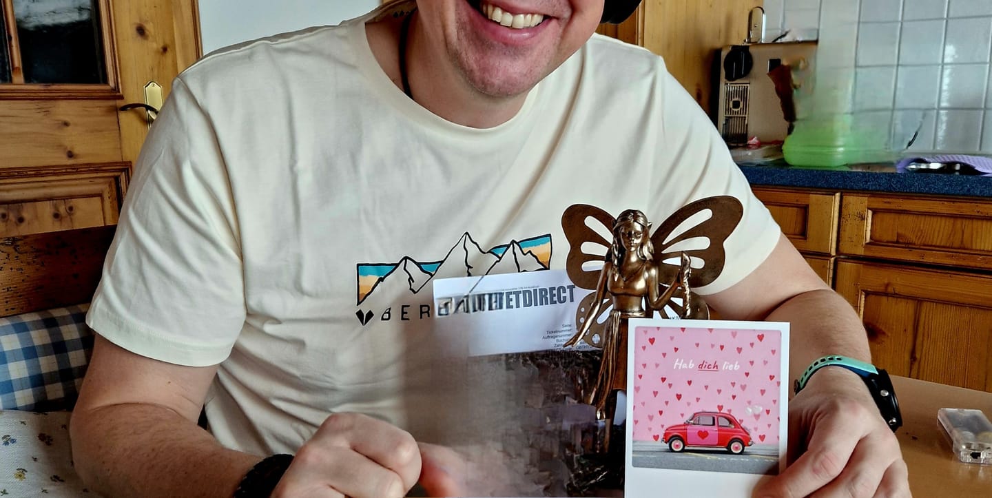 Customer photo review of Retro Bergpanorama - Herren Premium Organic Shirt
