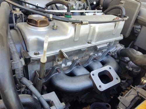 Customer photo review of Turbo Exhaust Manifold For Mitsubishi 4G15 4G15T 4G18 Colt Lancer