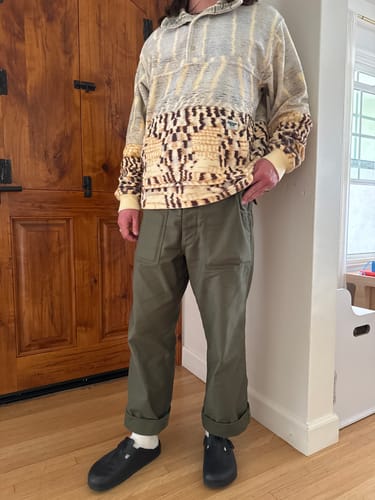 Customer photo review of Vietnam War OG-107 Utility Fatigue Pants