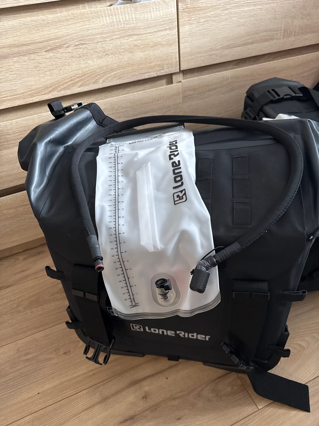 Customer photo review of Hydration Bladder 3L