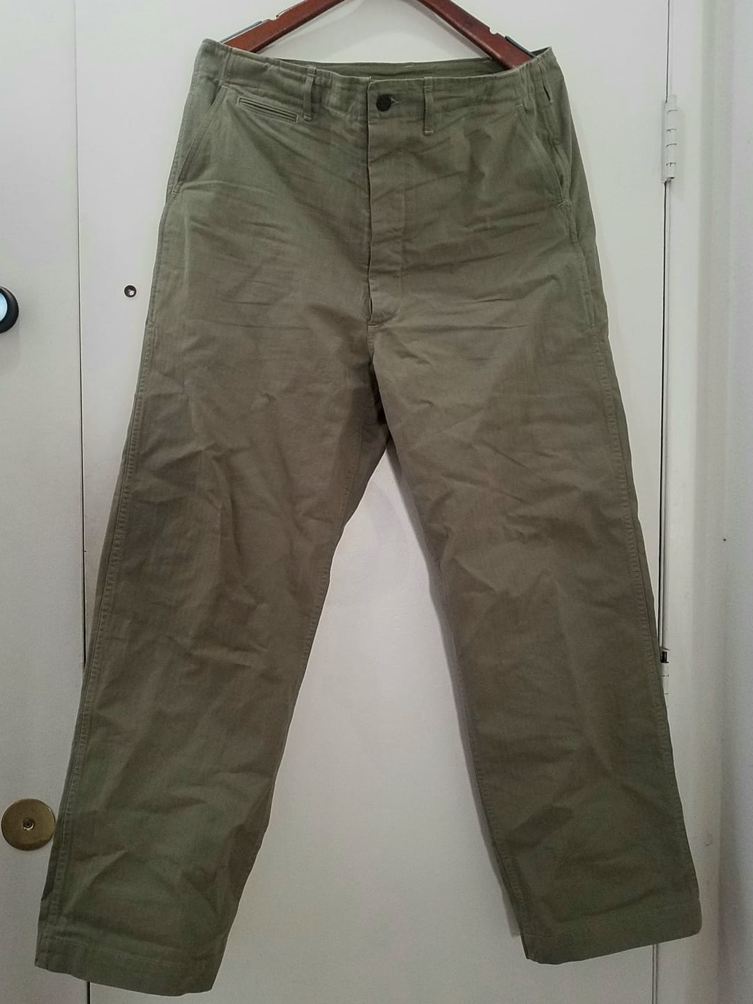 Customer photo review of US Army M-41 HBT Fatigue Trousers