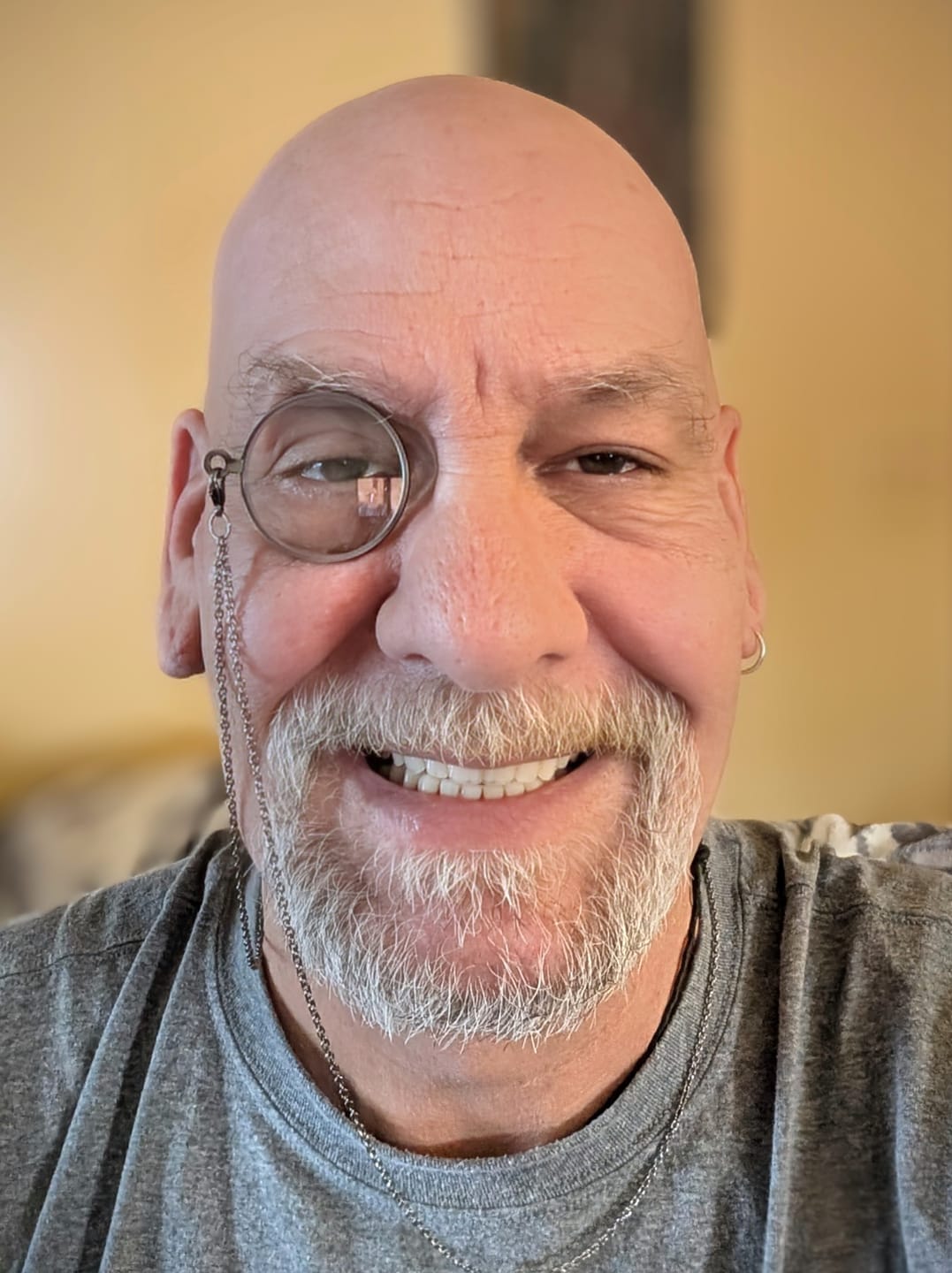 Customer photo review of Monocle - Silver (Dark Gun Metal)