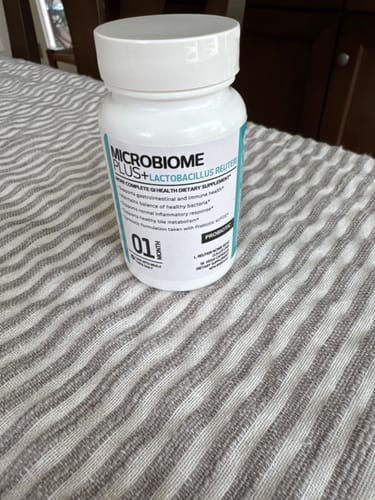 Customer photo review of Lactobacillus Reuteri NCIMB 30242 | Microbiome Plus+