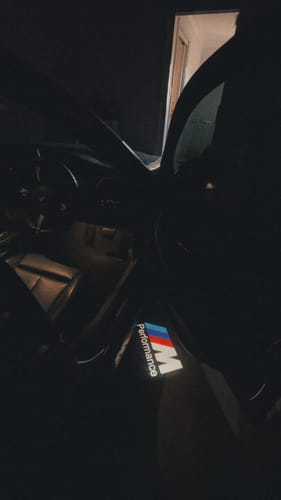 Customer photo review of BMW F SERIES DOOR LIGHTS