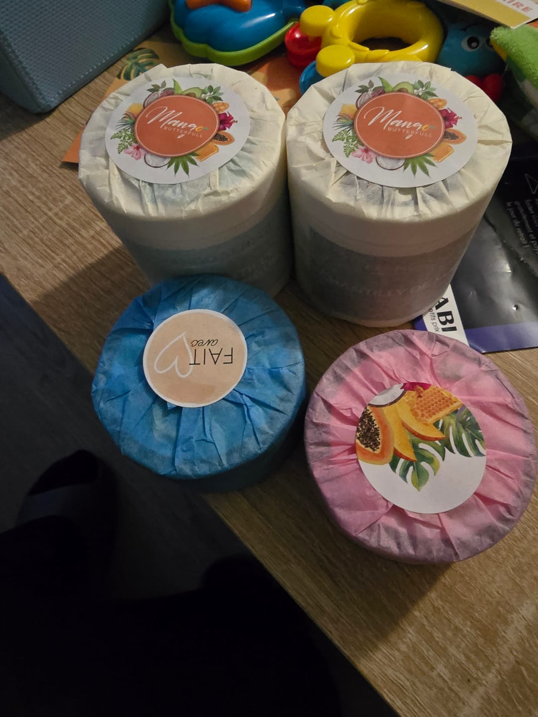 Customer photo review of Beurre de mangue artisanal POUSS