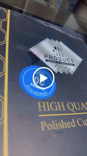 Customer video review of 24 Pieces Golden Cutlery Set - Lot Imported