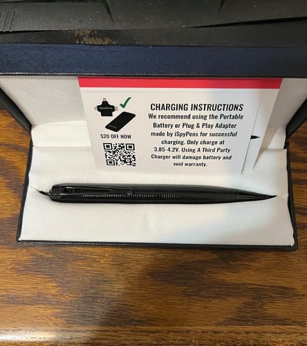 Customer photo review of iSpyPen Pro X: State of the Art High Definition Video Recorder