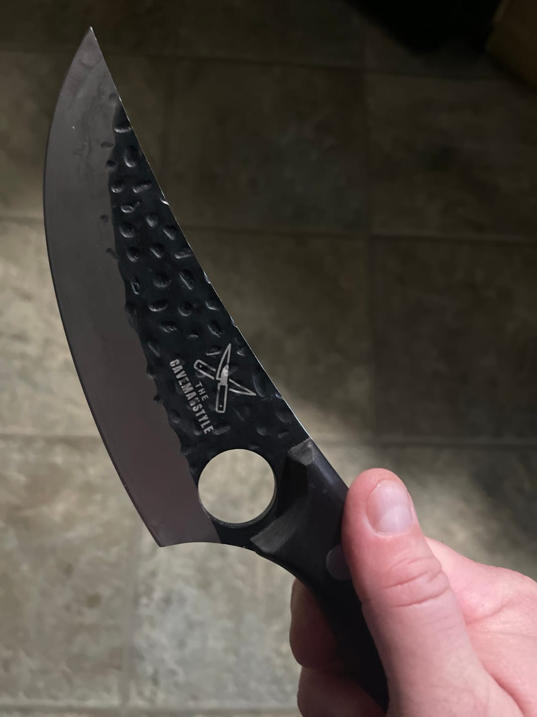 Customer photo review of CAVEMAN™ ULTIMO 1.0 KNIFE
