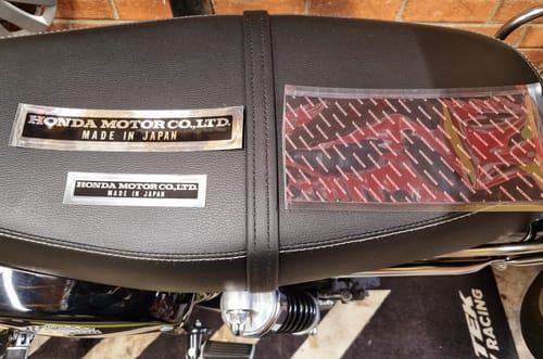 Customer photo review of Honda Motor Co., Made in Japan Sticker Set