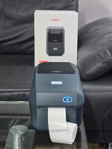 Customer photo review of K3 3 Inch Thermal Label Maker - High-Speed Bluetooth Connection for Business