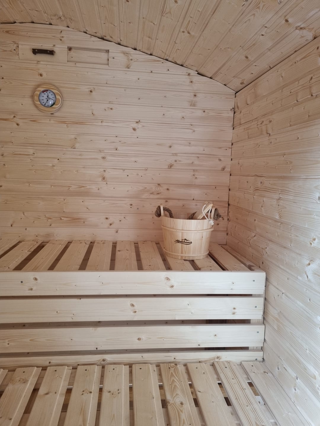 Customer photo review of Sauna Thermo- & Hygrometer 2in1