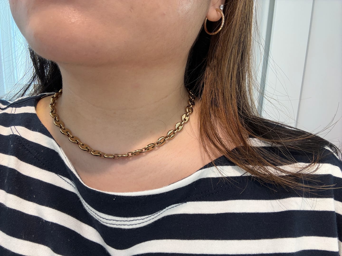 Customer photo review of Puffy Coffee Bean Chain