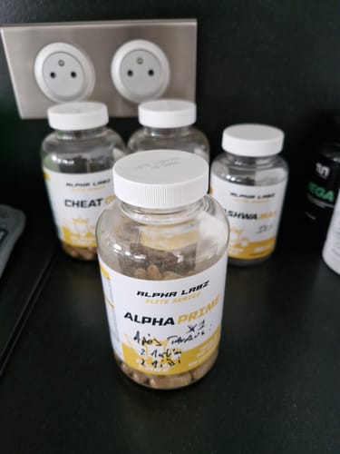 Customer photo review of Alpha Labz - Alpha Prime