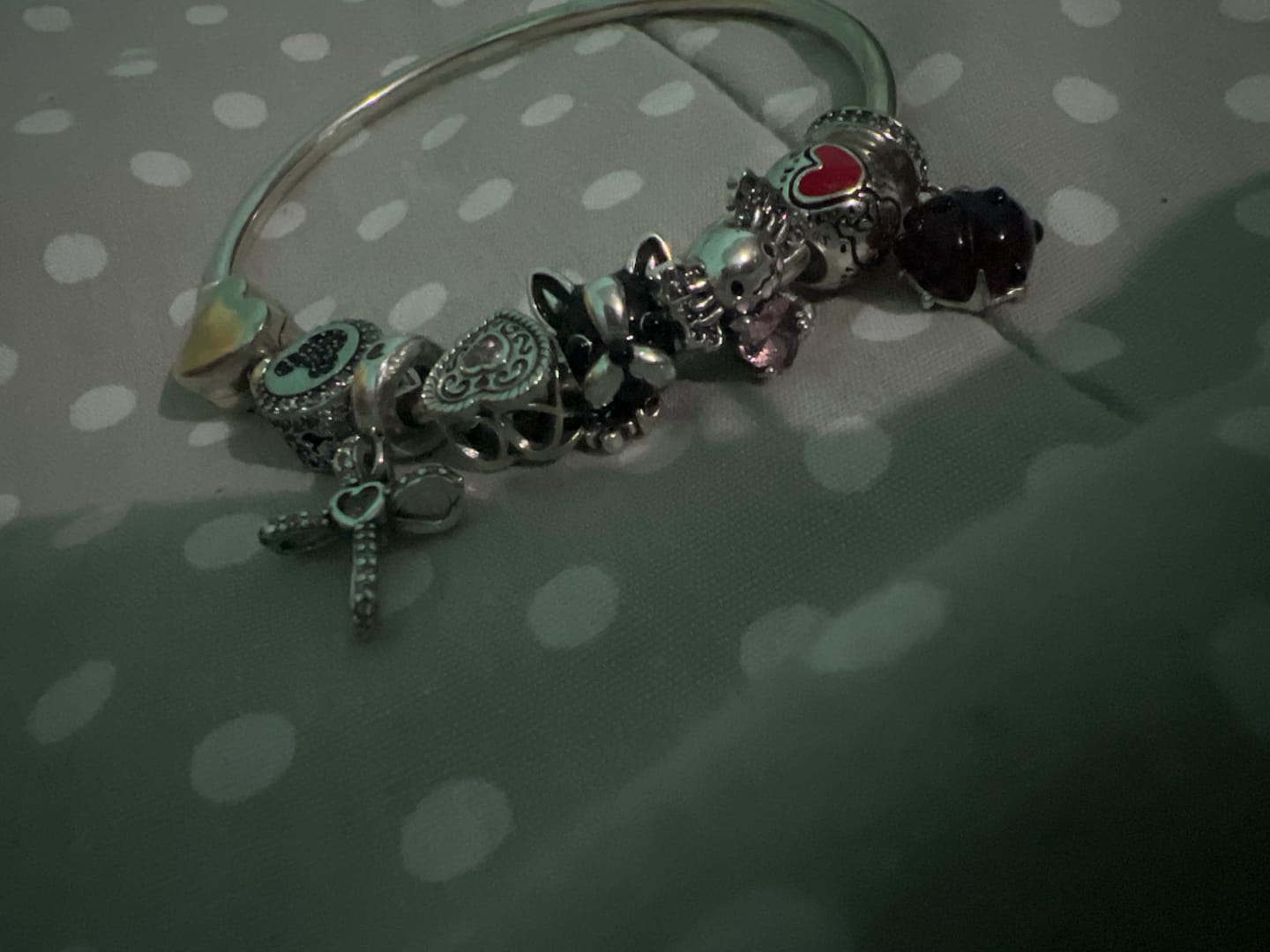 Customer photo review of Charm Cruz Diamantada