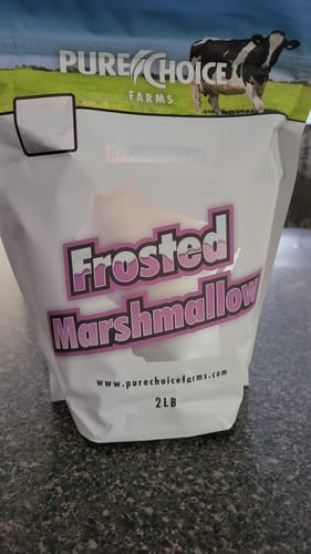 Customer photo review of Whey Protein Isolate Frosted Marshmallow