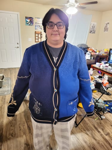 Customer photo review of Genshin Cardigan III Preorder