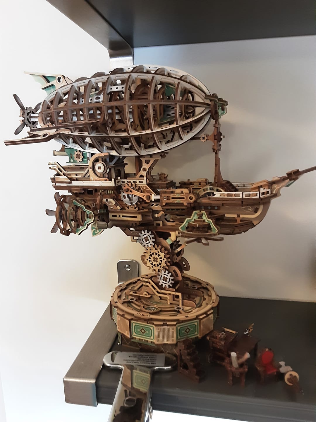 Customer photo review of Vapor Trek 3D Wooden Puzzle