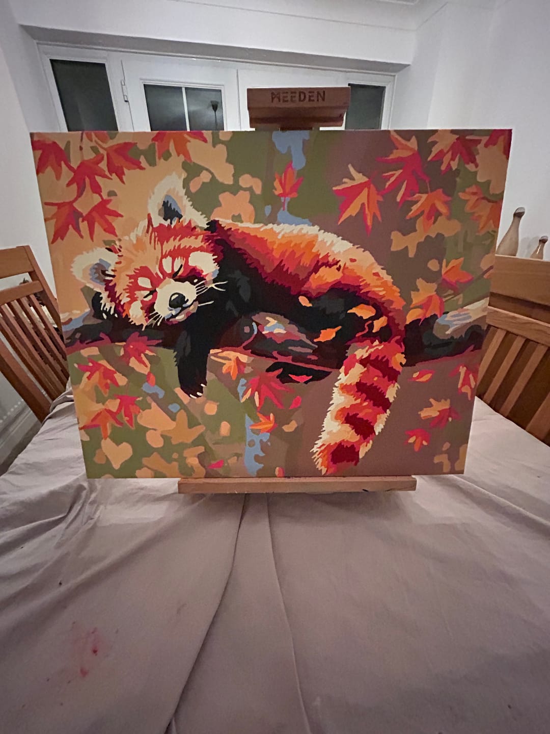 Customer photo review of Relaxed Red Panda