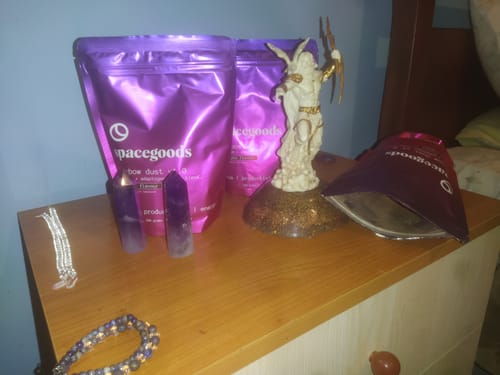Customer photo review of rainbow dust