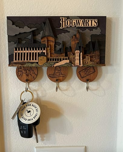 Customer photo review of HOGWARTS™ MAGNETISCHER SCHLÜSSELHALTER