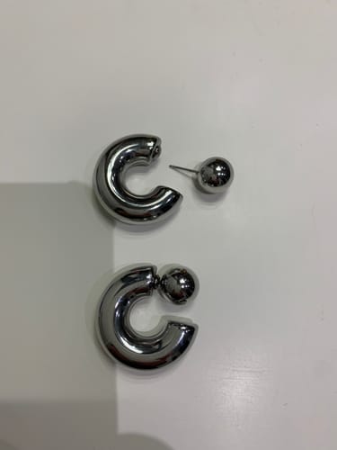 Customer photo review of Orecchini "Luna sfuggente"