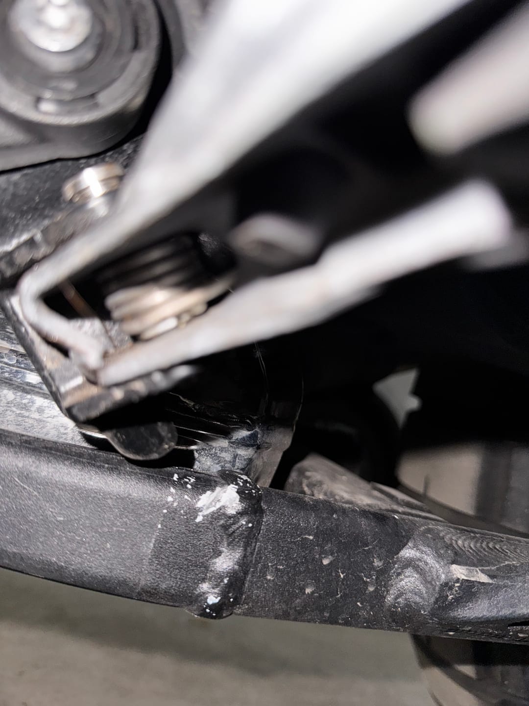 Customer photo review of Side Stand Foot Extension BMW R1300GS