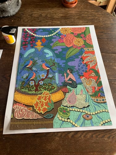 Customer photo review of Sunday Morning | 1000 Piece Puzzle