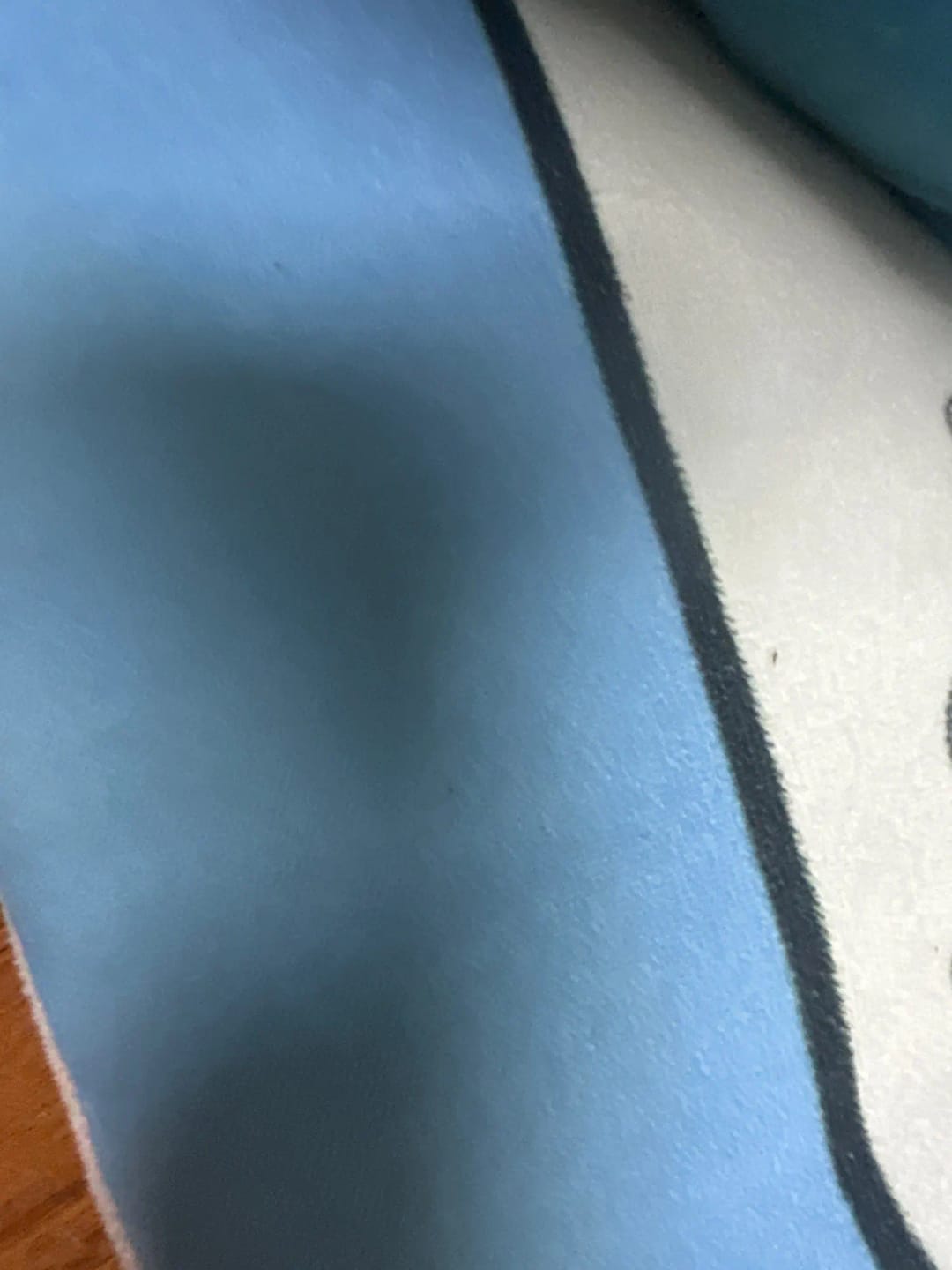 Customer photo review of Plush Reading Pillow Backrest Wedge — Cream | KIMLUD